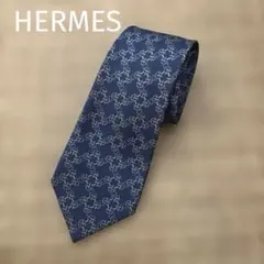 美品【 Hermes 】ネクタイ / H幾何学模様 / シルク100% / - メルカリ