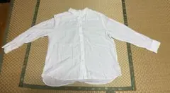 ユニクロ　レーヨンブラウス　ホワイト　3XL