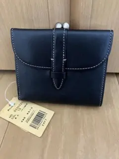 box21 黒本革がま口財布のサムネイル
