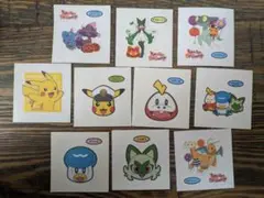 【10枚おまとめ】ポケモンパンシールセット
