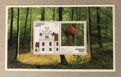 外国未使用切手　スウェーデン小型シート　ヨーロッパ切手