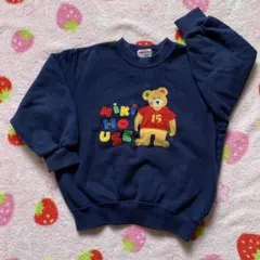 MIKI HOUSE トレーナー ネイビー 100cmのサムネイル