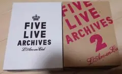 L'Arc~en~Ciel ラルク FIVE LIVE ARCHIVES 1＋2 L'Arc-en-Ciel Official Website