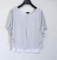 美品　インディヴィ　ブラウス　シャツ