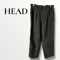 HEAD ブラックジャージパンツ サイドライン付き Mのサムネイル