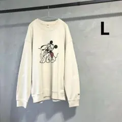 ユニクロ マジックフォーオールウィズ長場雄 スウェットシャツ ナチュラル L