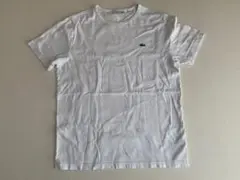 LACOSTE（ラコステ） Tシャツ ロゴワッペン　ホワイト