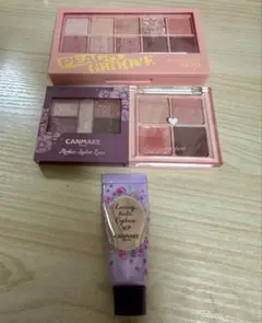 アイシャドウパレット＋アイシャドウベース　4点セット