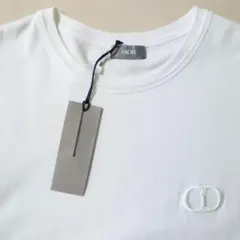 Dior ホワイト Tシャツ 新品タグ付き - メルカリ
