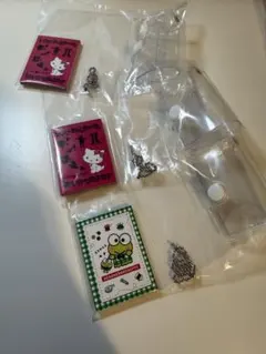 サンリオ　プロフィール帳　チャーミーキティ　けろけろけろっぴ　ガチャガチャ