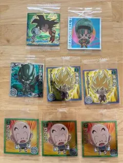 カ*ク様 ドラゴンボール超戦士ウエハースシールまとめ売り美品