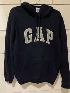 GAP ネイビー フード付きパーカーS