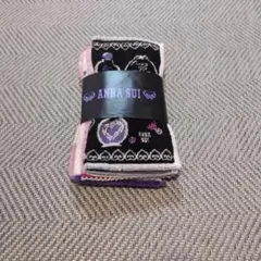 ANNA SUI ハート柄タオルハンカチ 6枚セット