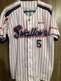 川島慶三選手 NPBマーク有りユニフォーム 東京ヤクルトスワローズ