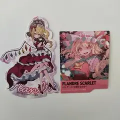 東方project　ダイカットステッカー　フランドール　2枚