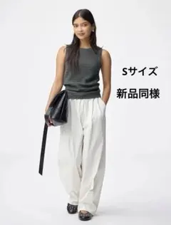 gu バレルレッグプルオンパンツ