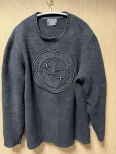 GUESS ボアニット セーター ブラック