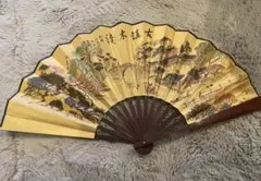 超巨大‼️/特大】中国 飾り扇子 桂林山水甲天下 縁起物 壁掛け インテリア 超巨大‼️/特大】中国 飾り扇子 桂林山水甲天下 縁起物 壁掛け