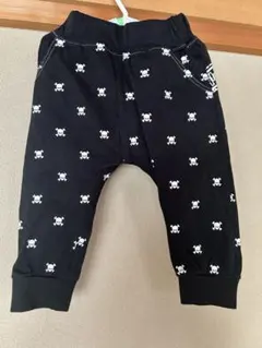 キッズ　ドクロ柄　パンツ　100