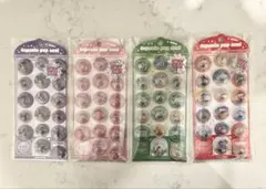 【正規品】4枚セット　カプセルポップシール サンリオ