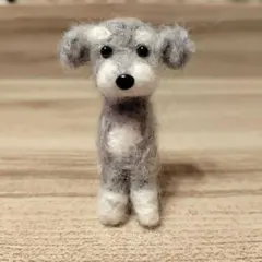 羊毛フェルト 犬