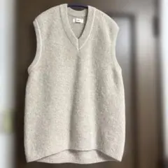 unfil stretch superkid mohair vest【美品】