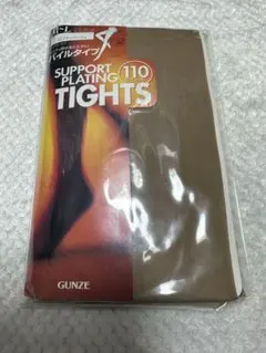 未開封、未使用品　グンゼ　婦人タイツ　パイルタイプＭ〜Ｌ　ブロンベージュ