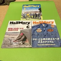 少しキズあり。ヘイルメリーマガジン３冊セット。