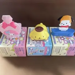 マクドナルド 3種セット（ポムポムプリン・ポチャッコ・マイメロディ）