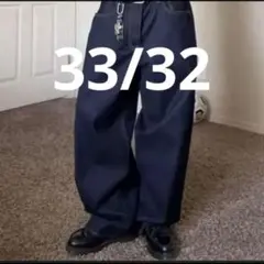 Gap スーパーバギーパンツ　ダークリンス