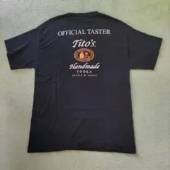 US古着 ティトーズハンドメイドクラフトウォッカ Tシャツ