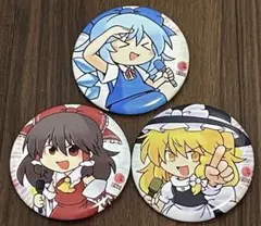 東方project COOL & CREATE 缶バッジ 3種