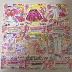 アイカツ星宮いちごAngely Sugar3枚+ピンクトルテ3枚計6枚セット