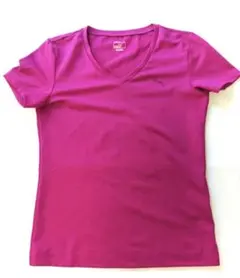PUMA ピンク Vネック Tシャツのサムネイル
