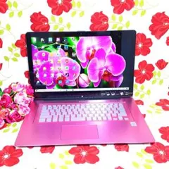 すぐ使える設定済みVAIO SSDピンクノートパソコンwin11 オフィスDVD