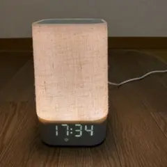 デジタル時計付き テーブルランプ 間接照明のサムネイル
