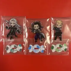 ff7 不二家コラボ　アクリルスタンド　３人セット