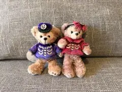 ディズニー ダッフィー シェリーメイ ぬいぐるみバッジ ぬいば