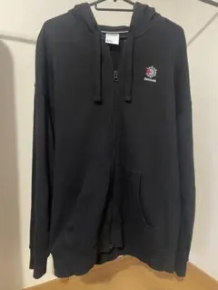 リーボック Reebok CLASSIC ジップアップパーカー ブラック