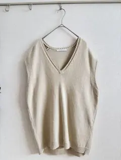 ETRE TOKYO コットン カシミヤ ニット ベスト - メルカリ