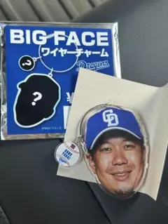 中日ドラゴンズ BIG FACE ワイヤーチャーム 大野雄大