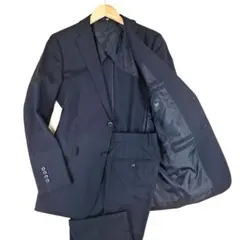 スーツセレクト　ビジネスブラックスーツ　セットアップ　Y6