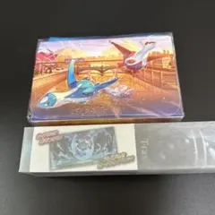 ポケモンカード ダブルデッキケース ラバープレイマット ラティオス・ラティアス