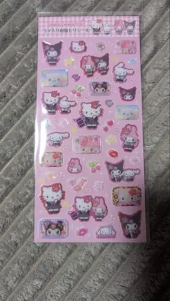 ハローキティ ラメ入り樹脂もりシート