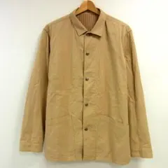 スコッチハウス　 リバーシブル　ミルクティー　ジャケット シャツ　メンズ L　綿のサムネイル