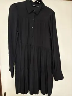 再値下げ【ZARA】フリルチュニックシャツ