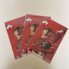 【非売品3枚セット】大谷翔平選手 ポストカードMUFG