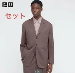 UNIQLO U リラックスフィットテーラードジャケット パンツ