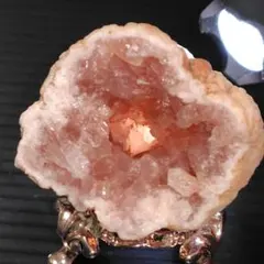 天然石✨ジオード✨ピンク瑪瑙❤アルゼンチン産 珍しい子