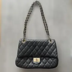 ZAKKA-BOX ブラックレザーショルダーバッグのサムネイル